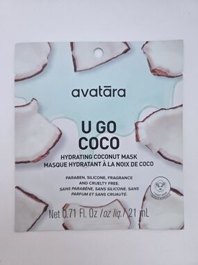 $3 When Bundled with $12+ Avatara U Go Coco Hydrating Mask